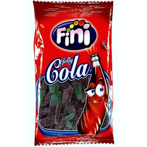 ჟელიბონი /Fini/ შუშხუნა კოლას ბოთლები 16766 /12*90გრ