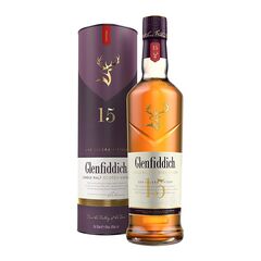 შოტლანდიური ერთალაოიანი ვისკი Glenfiddich. 15 წლიანი - 1L