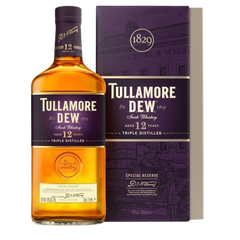ირლანდიური ვისკი Tullamore Dew. 12 წლიანი - 0.7L
