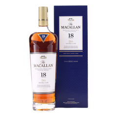 შოტლანდიური ვისკი The Macallan Double Cask 18 Years Old - 0.7L