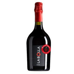 ცქრიალა ღვინო Labolla Lambrusco Etichetta. წითელი