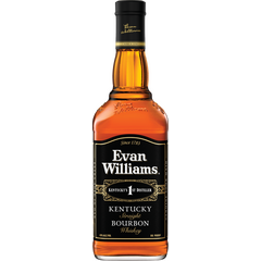 ბურბონი Evan Williams. შავი - 1L