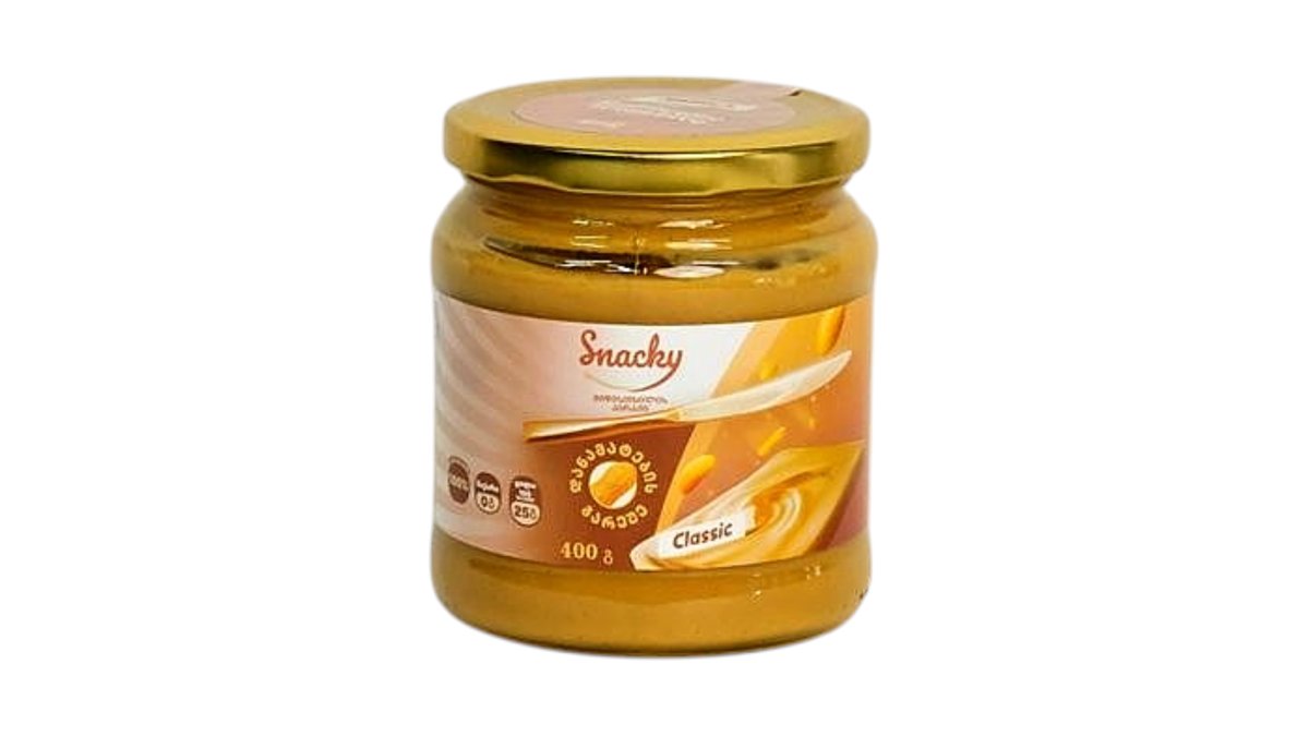 SNACKY- არაქისის კარაქი 400გ