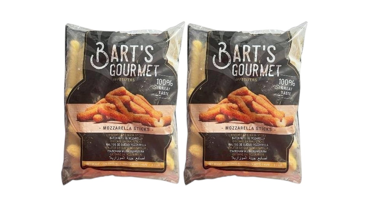 Barts Gourmet - მოცარელას ჩხირები 1კგ - 2 ცალი