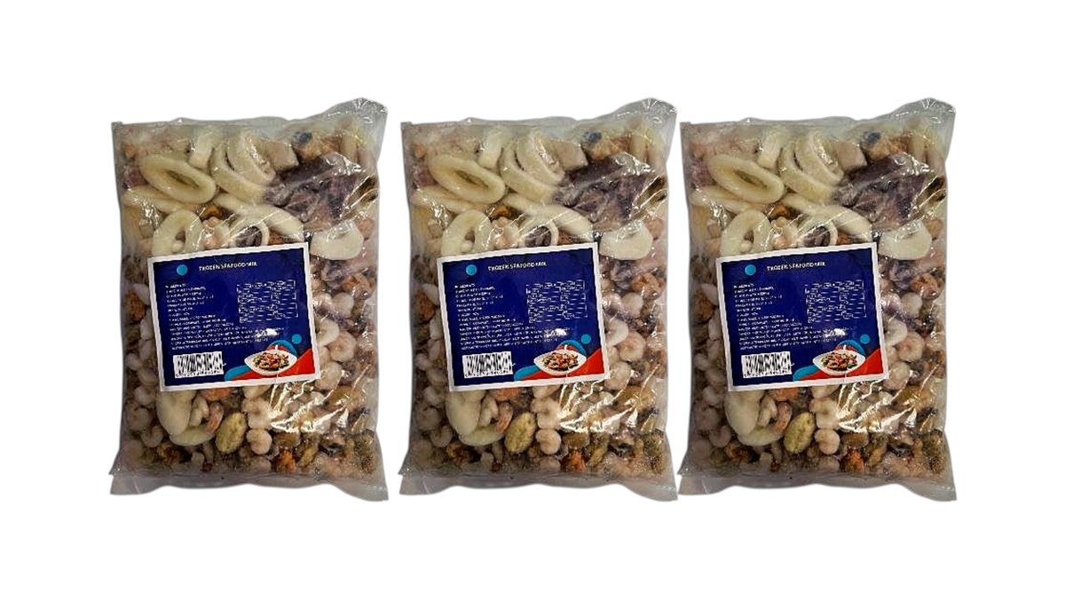 Naeco Seafood-ზღვის პროდუქტების მიქსი 1კგ - 3ც