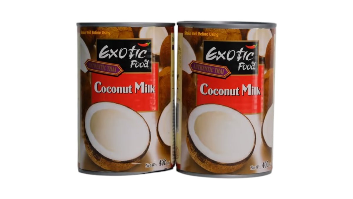 Exotic foods-ქოქოსის რძე 400 მლ - 2 ცალი