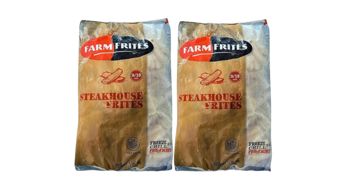 Farm Frites-კარტოფილი სტეიკჰაუსი 2,5კგ - 2 ცალი