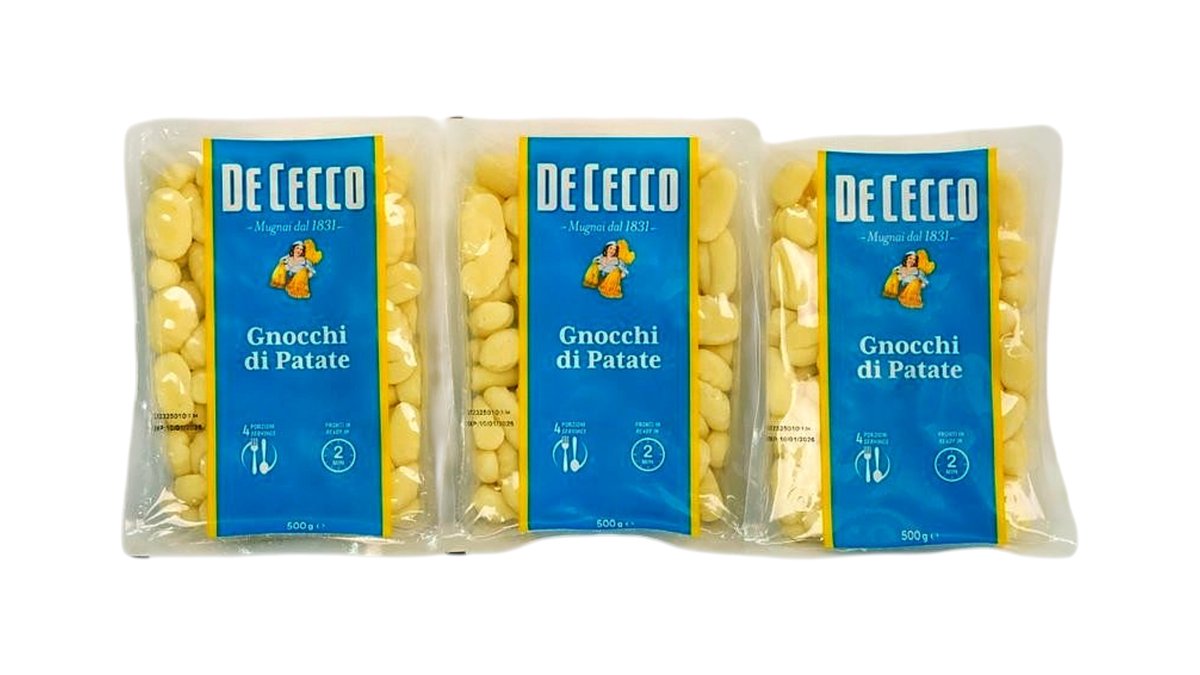 Dececco - ნიოკი 500გრ - 3ც
