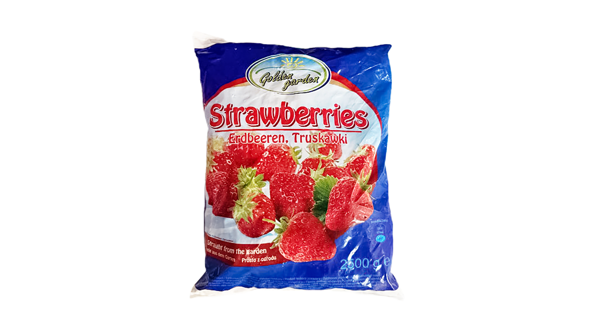 Golden Garden-მარწყვი 2,5კგ / Frozen strawberry 2.5kg