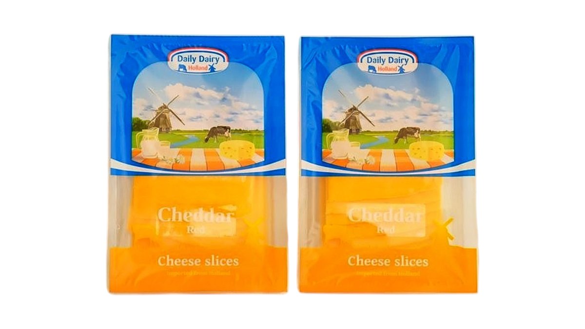 Daily Dairy-ჩედარი წითელი 140გრ - 2ც