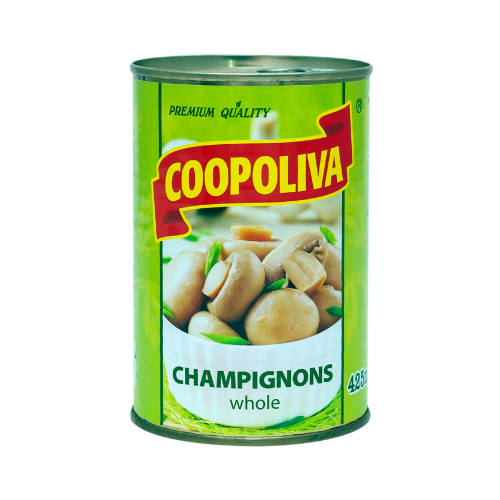 COOPOLIVA- სოკო მთლიანი 425მლ.
