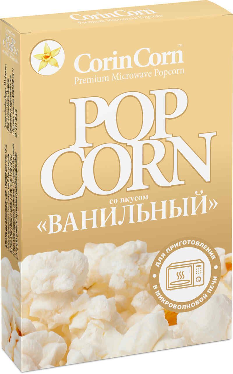 CORIN CORN ბატიბუტი ვანილის მოსამზ-85გრ