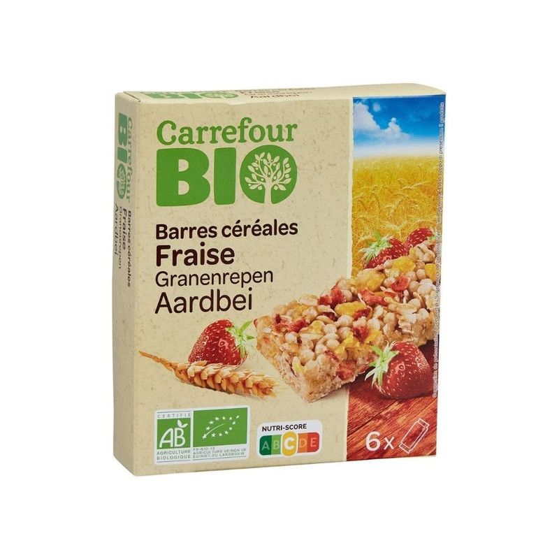 Carrefour ორგანული მარწყვის მარცვლეულის ბატონები 138 გ