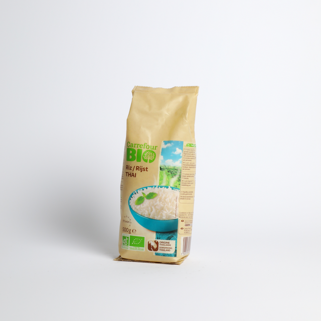 Carrefour Bio ტაილანდური ბრინჯი 500 გ
