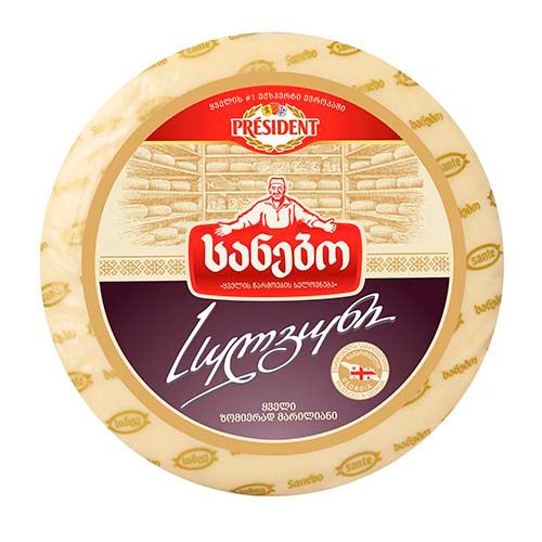 სანებო ყველი სულგუნი 45% 530 გ.