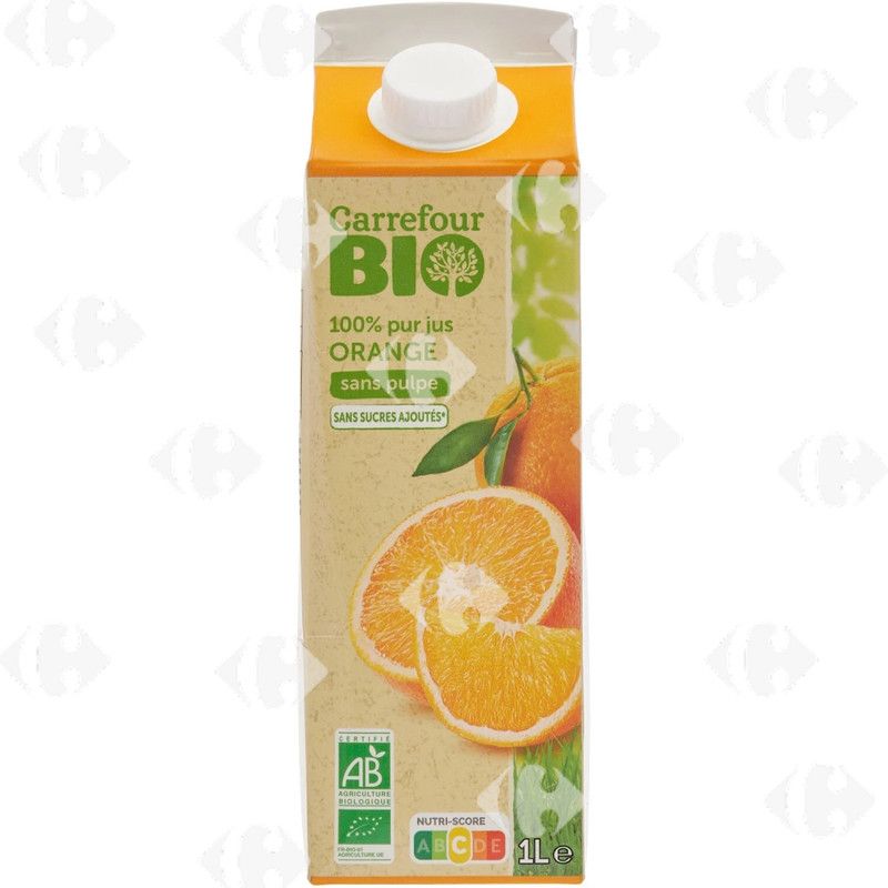 Carrefour ფორთოხლის ბიოწვენი 1ლ
