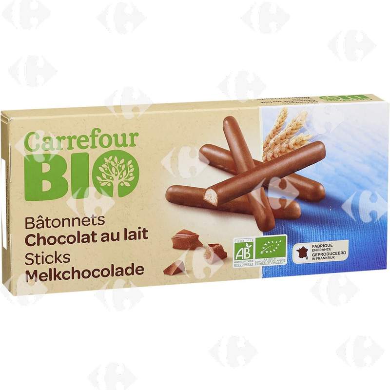 Carrefour ბიო ორცხობილა Mlechen შოკოლადი 125 გ