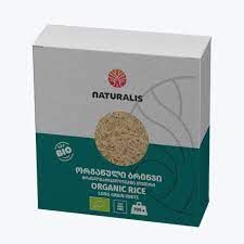NATURALS- ორგანული თეთრი ბრინჯი გრძელმარცვლოვანი 770გრ