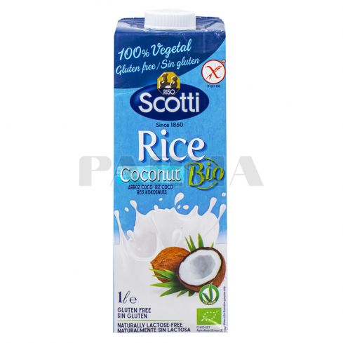 Riso Scotti ბრინჯის და ქოქოსის ბიო სასმელი 1ლ