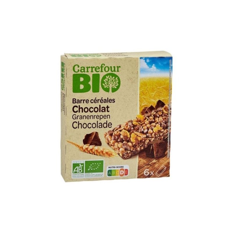 Carrefour ბიო შოკოლადის მარცვლეულის ბატონი 138გრ
