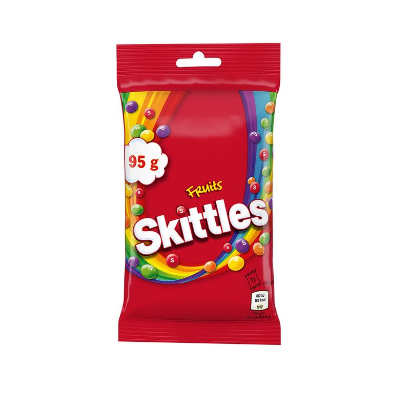 SKITTLES-საღეჭი დრაჟე სკიტლსი ხილის 95 გ