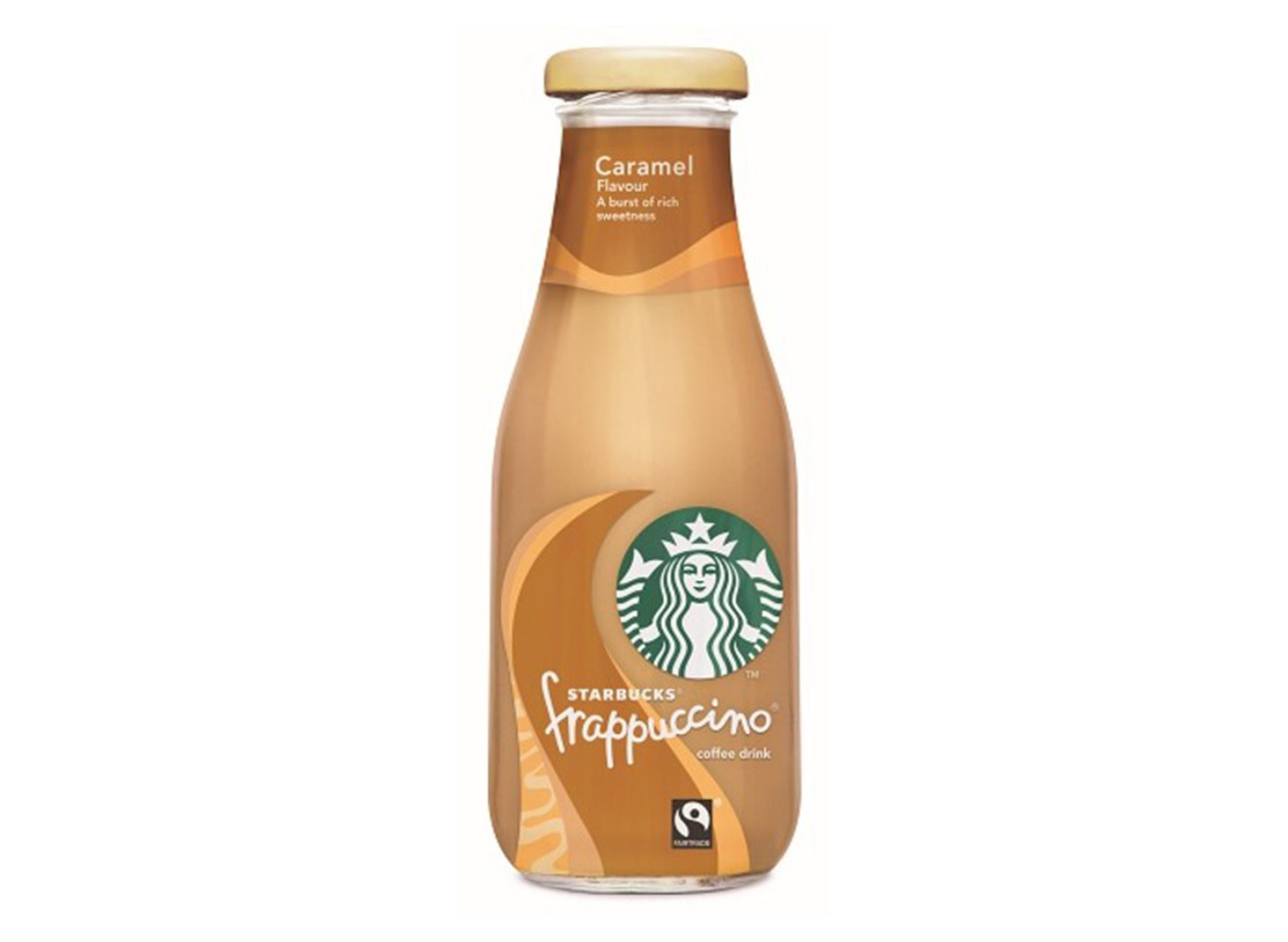Starbucks-ცივი ყავა frappuccino კარამელით 250მლ
