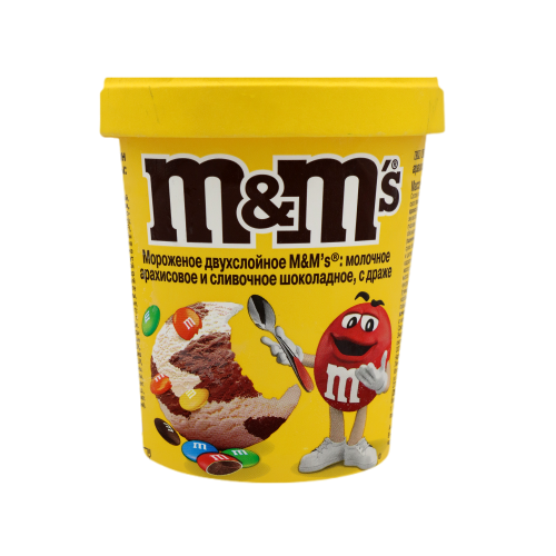 ნაყინის საოჯახო M&Ms 1x8 295 გრ