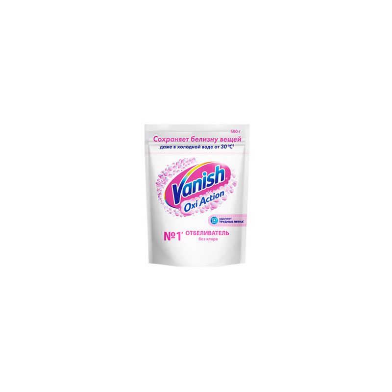 Vanish თეთრი ლაქის ამოსაყვანი ფხვნილი 480გრ
