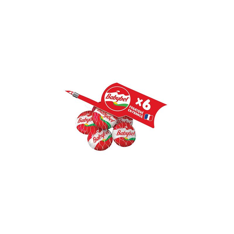 BABYBEL ROUGE ფრანგული ყველი პასტერიზებული ძროხის რძით 6ც