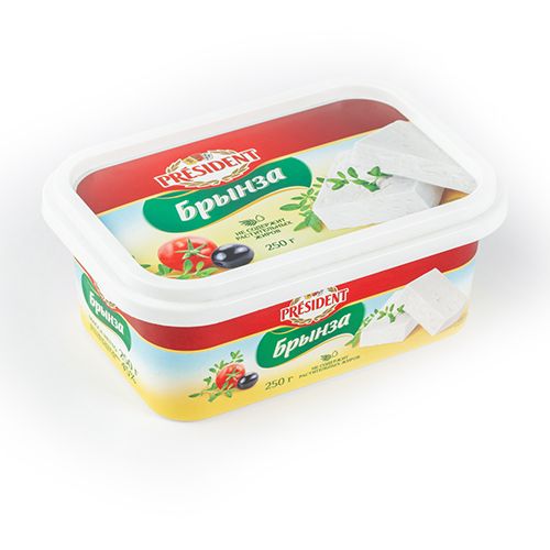 პრეზიდენტი ყველი ბრინზა 45% 250 გ.