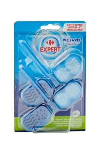 Carrefour ექსპერტის ტუალეტის ბლოკი ქლორით X2
