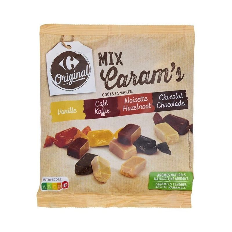 Carrefour ორიგინალური კარამელის ასორტი, 300გრ