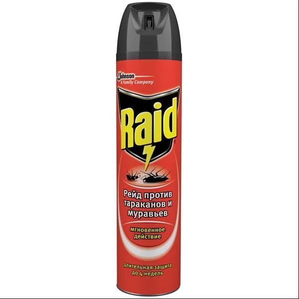 RAID ტარაკნის საწინააღმდეგო აეროზოლი-300მლ