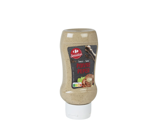 Carrefour სენსეიშენ პეპერ სოუსი, 350 გ