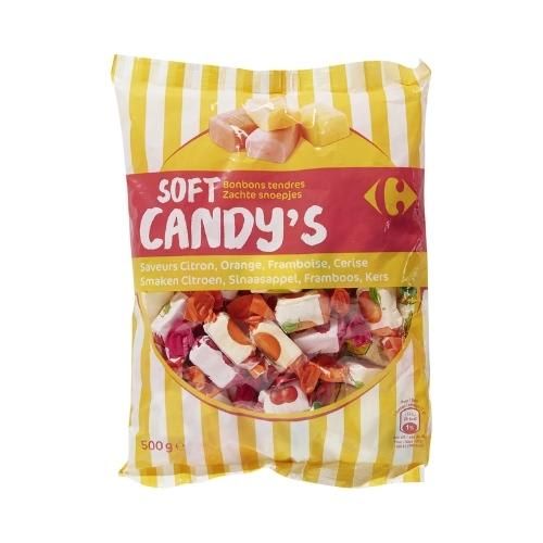 Carrefour Chewy ხილის კანფეტი 500გ