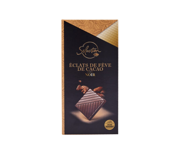 Carrefour Selection შავი შოკოლადის ფილა 100გ