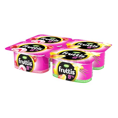 Campina Fruttis იოგურტი 115გ, სიმდიდრე: 8%