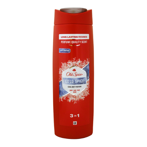 ოლდ სპაისი - მამაკაცის შხაპის გელი 3X1 Cold Spice 400მლ