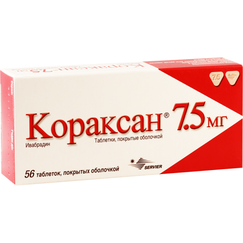 კორაქსანი ტაბლეტი 7.5მგ #56