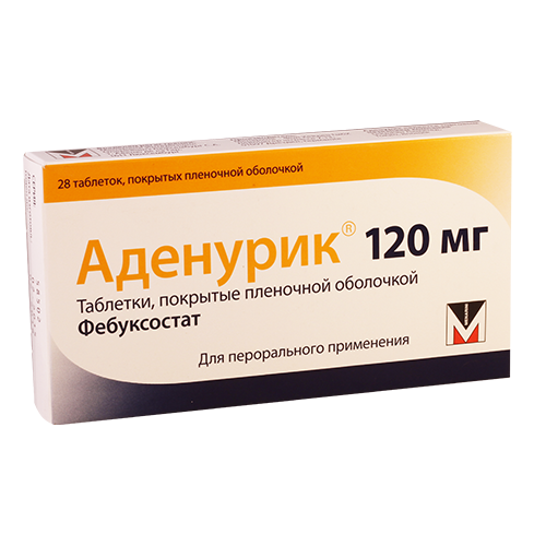 ადენურიკი ტაბლეტი 120მგ #28