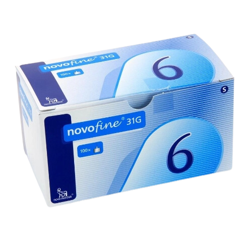 ინსულინის კალმის წვერი ნოვოფაინი 31G 6მმ #1
