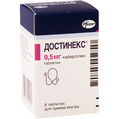 დოსტინექსი ტაბლეტი 0.5მგ #8