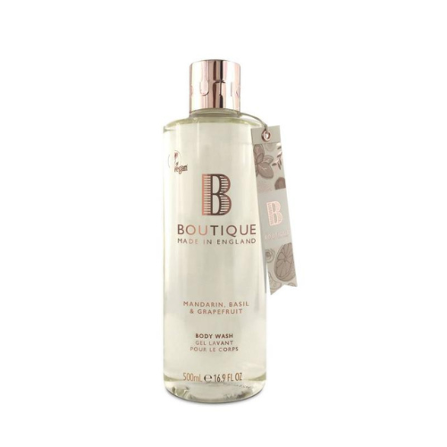 გრეის კოული BOUTIQUE - შხაპის გელი მანდარინი/ბაზილიკა/გრეიფრუტი 500მლ