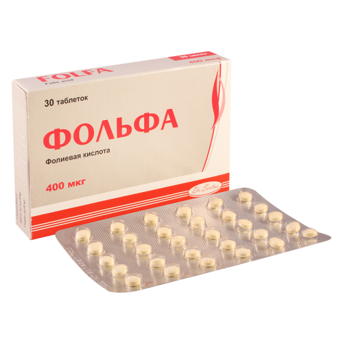 ფოლფა ტაბლეტი 0.4მგ #30