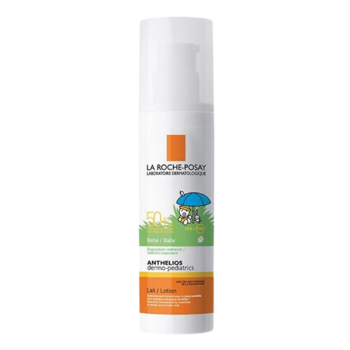 ლაროში - ანთელიუსი ბავშვის მზისგან დამცავი SPF50+ სახე/ტანის რძე/6თვ+/ 50მლ