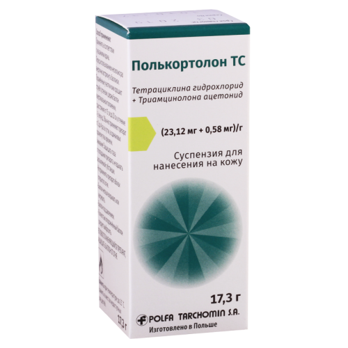 პოლკორტოლონი TC სპრეი სუსპენზია (0.58მგ+23.12მგ)1მლ 17.3გრ ფლაკონი #1