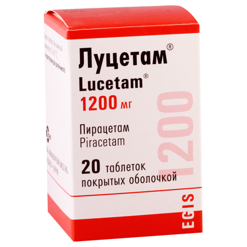 ლუცეტამი ტაბლეტი 1200მგ #20