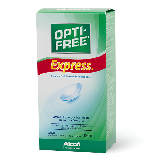 ლინზის შესანახი სითხე Opti free Express 120მლ #1