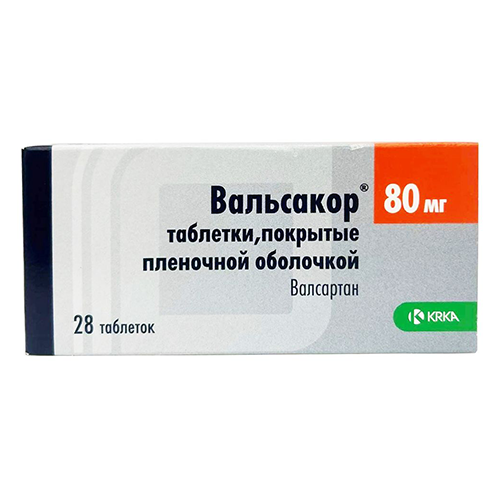 ვალსაკორი ტაბლეტი 80მგ #30