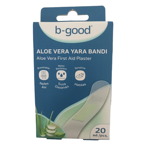 ლეიკოპლასტირი B-good ნაკრები aloe vera წყალგაუმტარი #20